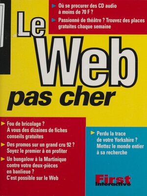 cover image of Le Web pas cher